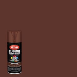 Krylon Fusion All-In-One Satin Espresso Paint+Primer Spray Paint 12 oz