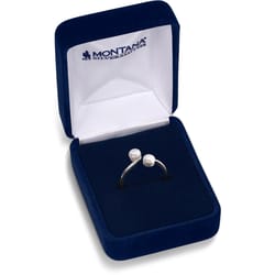 Montana Silversmiths Women's Pure Perfection Pearl Wrap Silver Ring