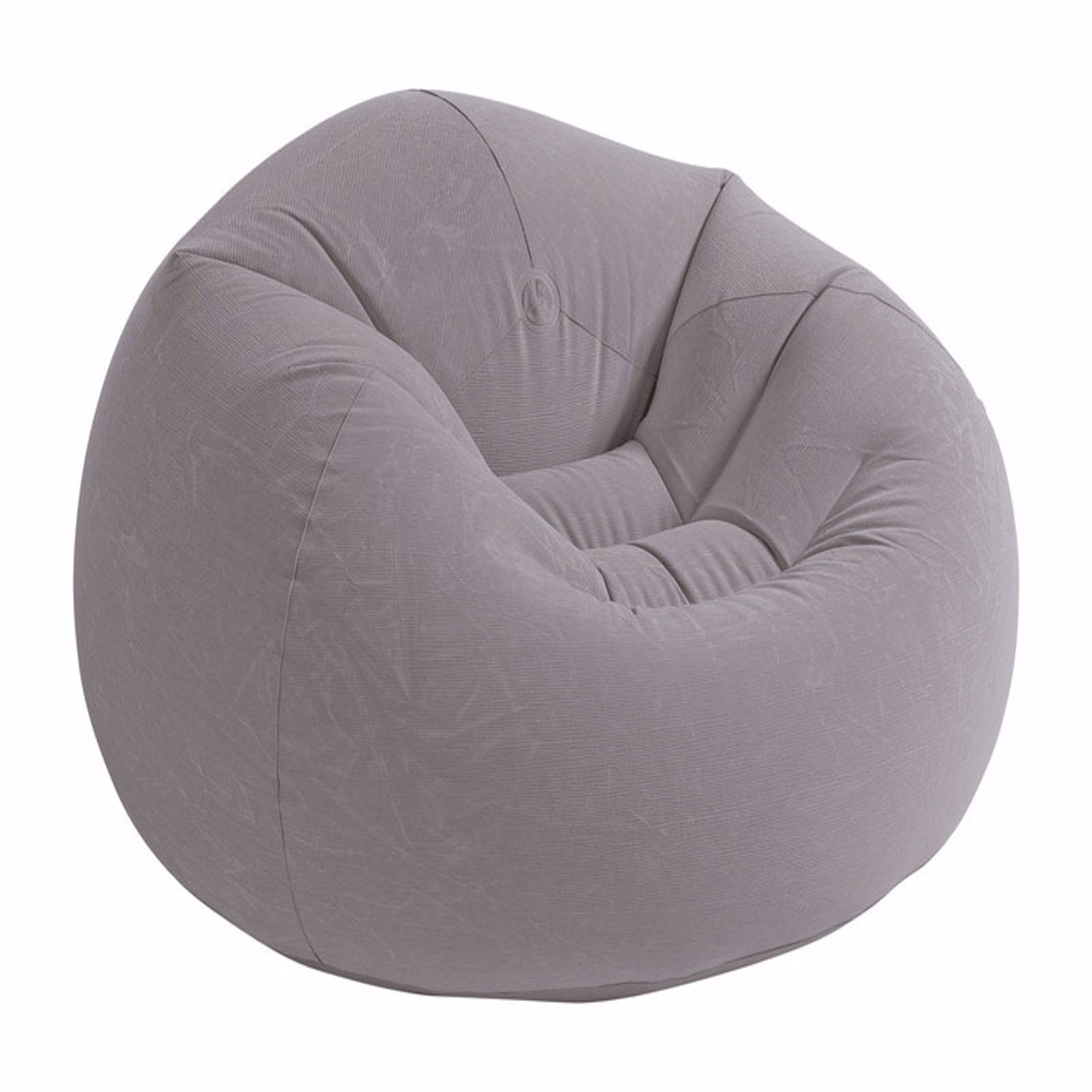 Photos - Other interior and decor Intex Gray Fabric Air Chair 68579EP 