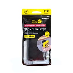 Wrap-It Stick 'Em Small Nylon Hook and Loop Fastener 4 in. L 1 pk