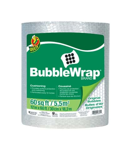 Duck 12 in. W X 60 ft. L Bubble Wrap - Ace Hardware