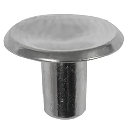 Laurey Modern Standards Round Cabinet Knob 1 in. D Polished Chrome 1 pk