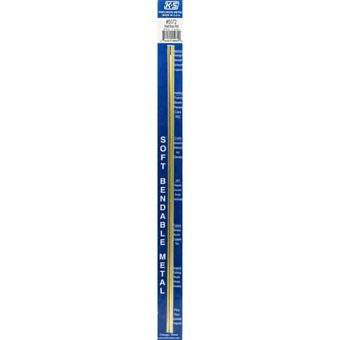 K&S 5/32 in. D X 12 in. L Brass Rod 1 pk - Ace Hardware