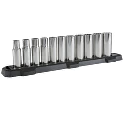Craftsman 1/2 in. drive S SAE 12 Point Deep Socket Set 11 pc