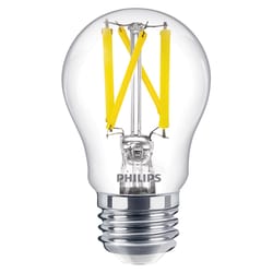 Philips A15 E26 (Medium) LED Bulb Soft White 40 Watt Equivalence 2 pk