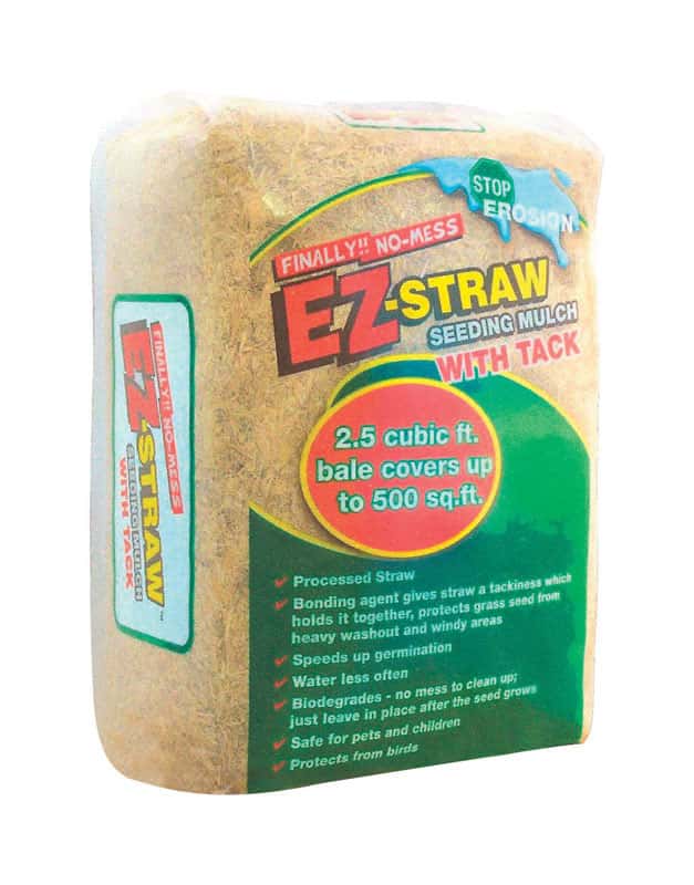 Rhino Seed EZStraw Natural Straw Seeding Mulch 2.5 cu ft Ace Hardware