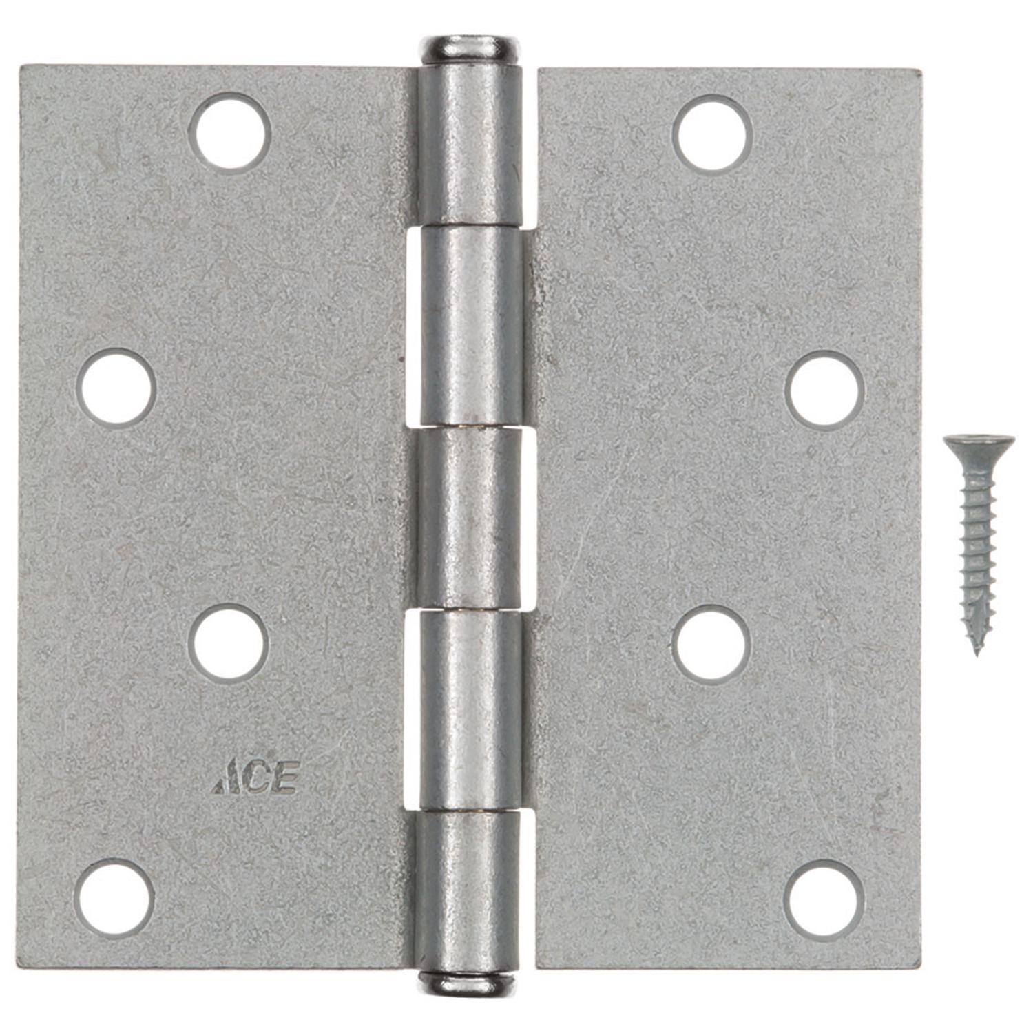 Ace 4 in. L Galvanized Residential Door Hinge 1 pk - 01-3550-415 - Hardware Accessories  sku 01-3550-415