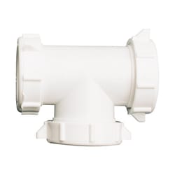 Plumb Pak 1-1/2 in. D Plastic 3-Way Coupling Tee