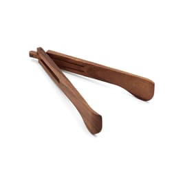 Ironwood Brown Acacia Wood Salad Tongs