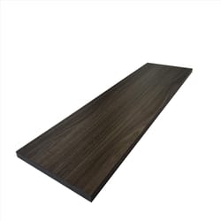 NB 0.63 in. H X 11.8 in. W X 36 in. D Espresso Wood Shelf Board