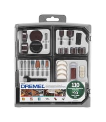 Dremel 9 in. Steel Accessory Kit 110 pc