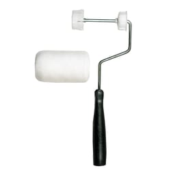 Linzer 4 in. W Trim Paint Roller Cover and Frame Threaded End
