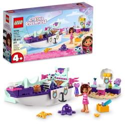 LEGO DreamWorks Gabby/MerCat's Ship & Spa Multicolored 88 pc