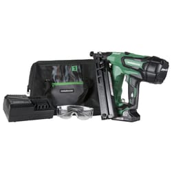 Metabo HPT 15 Ga. Cordless 34 deg Angled Finish Nailer Kit (Battery & Charger) 18 V