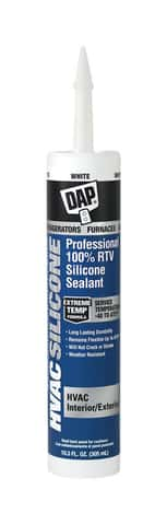 10.3 oz White RTV Silicone Sealant