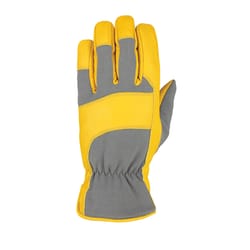 Seirus Heatwave Leather Unisex Work Gloves Gray/Yellow XXL 1 pair