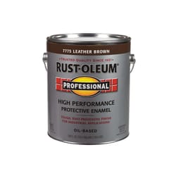 Rust-Oleum Professional Indoor and Outdoor Gloss Leather Brown Protective Paint 1 gal