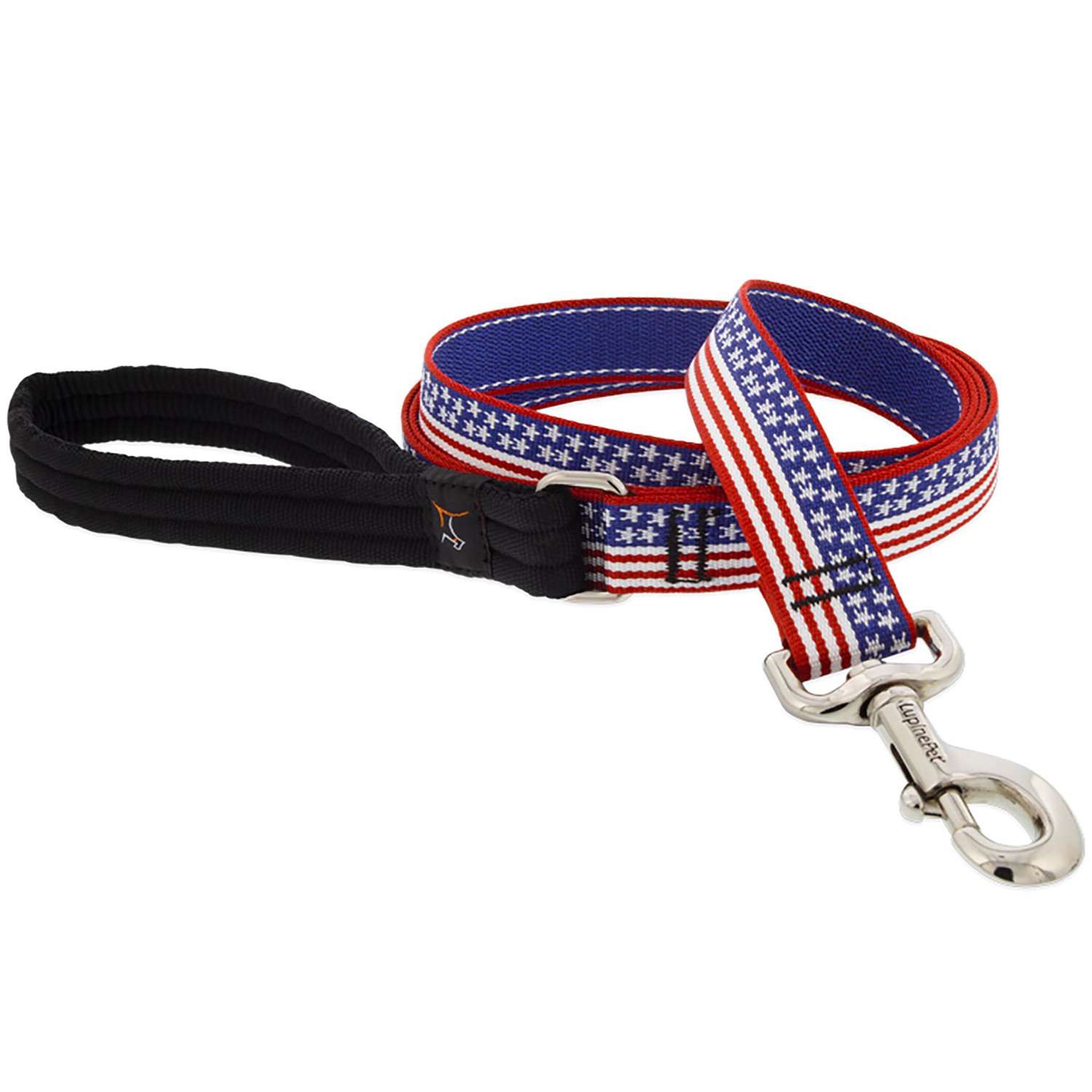 Lupine Pet Multicolored Stars and Stripes Nylon Dog Leash Ace Hardware