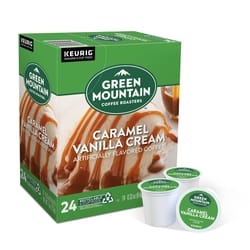 Keurig Green Mountain Coffee Caramel Vanilla Cream Coffee K-Cups 24 pk