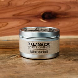 Kalamazoo Candle Company White Salted Grapefruit Scent Classic Candle 5 oz