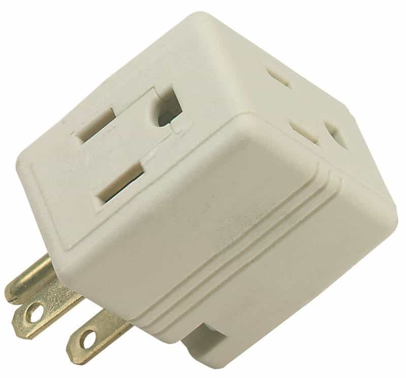 Ace Polarized 3 outlets Adapter 1 pk - Ace Hardware