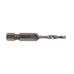 GREENLEE High Speed Steel Drill and Tap Bit 6-32 1 pc