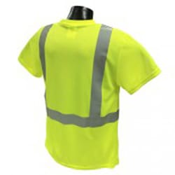 Radians Radwear Reflective Hi-Viz Safety Tee Shirt Fluorescent Green XL