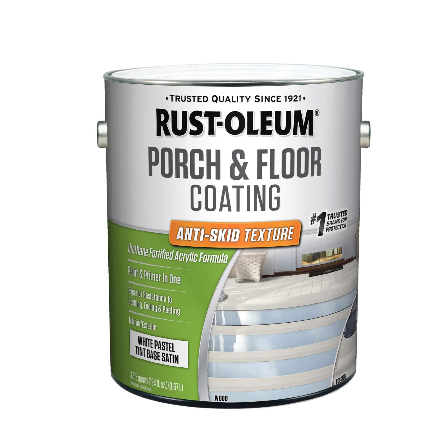 Rust-Oleum Porch & Floor Tint Base Porch and Floor Paint+Primer 1 gal ...