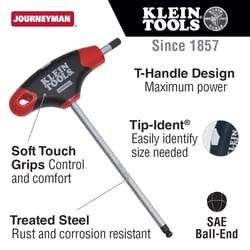 Klein Tools Journeyman 9/64 inch SAE T-Handle Hex Key 1 pc