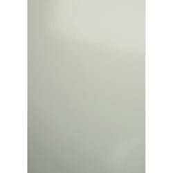 Sequentia 96 in. H X 48 in. W Smooth White Fiberglass Panel