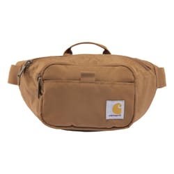 Carhartt Brown Classic Waist Bag 6 in. H X 12 in. W