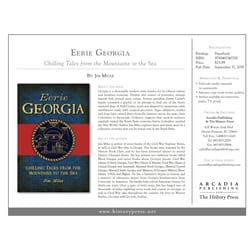 Arcadia Publishing Eerie Georgia History Book