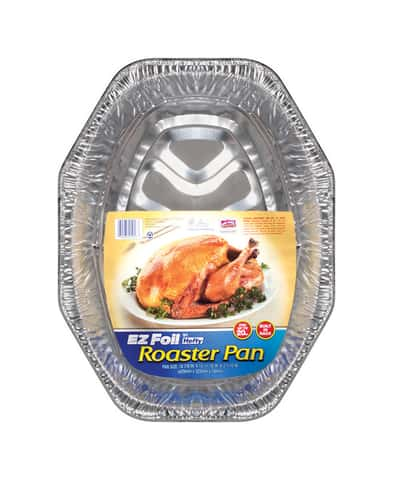 24 lbs. Aluminum All Purpose Disposable Pan (4-Pack)