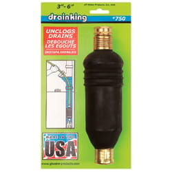 GT Water Products Drain King Drain Unclogger 11 in. L X 3 to 6 in. D