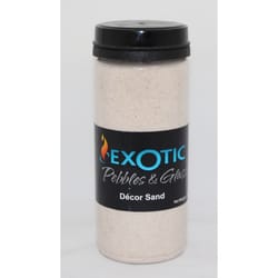 Exotic Pebbles & Aggregates White Sand Decorative Sand 1.5 lb