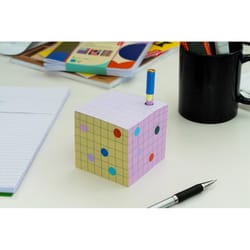 Kikkerland Inkerie 3 in. W X 3 in. L Pastel Sticky Notes 1 pad
