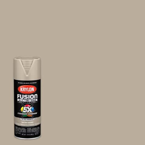 Krylon Fusion All-In-One Satin Khaki Paint+Primer Spray Paint 12 oz - Ace  Hardware