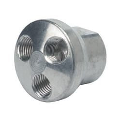 Tru-Flate 3-In-One Brass 3-Way Manifold 1/4 in. 1 pc