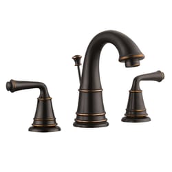 Design House Oil Rubbed Bronze Lavatory Faucet 8 in.