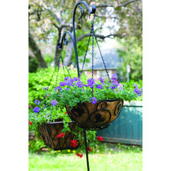 x1/2/3/4 Beautiful Garden Pull Down Hanger for Light Fittings or Hanging Basket 
