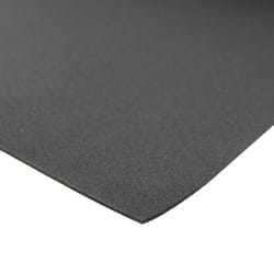 Multy Home 27 in. W X 50 ft. L Black None Rubber Utility Mat