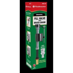 Fluidmaster Fill Valve Black Polish Brass Brass/Plastic For Universal