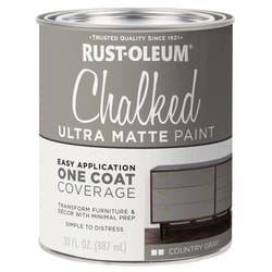 Reviews for Rust-Oleum 30 oz. Aged Gray Ultra Matte Interior Chalked Paint  (2-Pack)