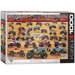 Eurographics Monster Jam - Truck Lineup Jigsaw Puzzle Multicolored 1000 pc
