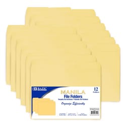 Bazic Products Manilla File Folder 12 pk