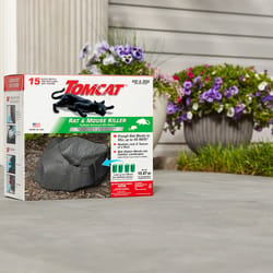 Tomcat Rockscape Bait Station and Bait Blocks For Mice and Rats 1 pk