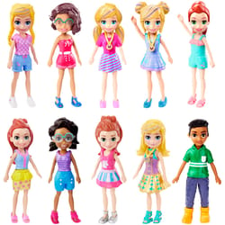 Mattel Polly Pocket Figures Multicolor 1 pc