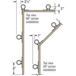 Simpson Strong-Tie ZMax 6 in. H X 1.5 in. W 12 Ga. Galvanized Steel Pipe Grip Tie