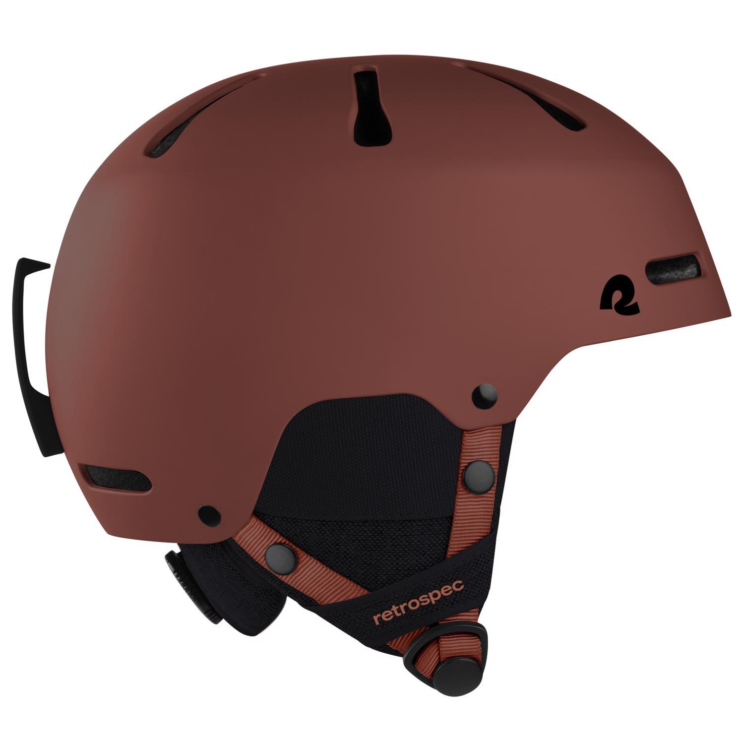 Retrospec Comstock Matte Burgundy ABS/Polycarbonate Snowboard Helmet Adult M Sansujyuku sansujyuku.com