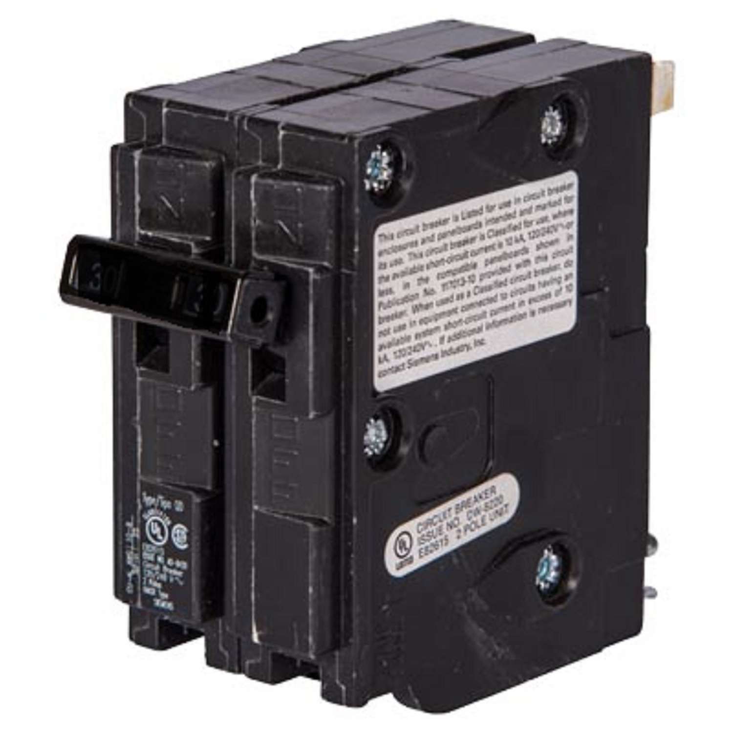 Siemens 30 amps Standard 2Pole Circuit Breaker Ace Hardware